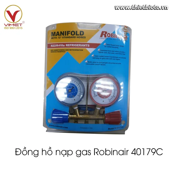 Đồng hồ nạp gas Robinair 40179C