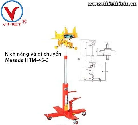 Đội hộp số đứng Masada HTM-4S-3