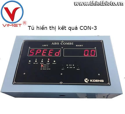 Tủ hiển thị kết quả loại cơ CON-3