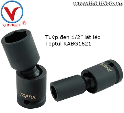 Tuýp đen 1/2" lắt léo Toptul KABG1621(ngưng sản xuất)