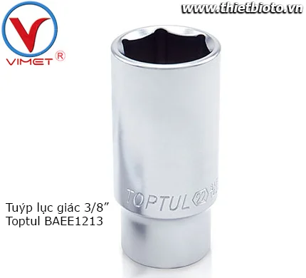 Tuýp lục giác 3/8" Toptul BAEE1213