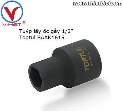 Tuýp mở ốc gãy 1/2" Toptul BAAK1615