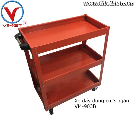 Xe đẩy Đựng Đồ Nghề 3 Ngăn KC-17